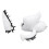 Crashing Ghost Plush Toy for Halloween Window Decoration 5
