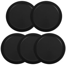 5Stk Runde Air Hockey Pucks Aus Plastik Für Spieltisch Zubehör