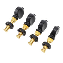 Ukulele Tuning Pegs Metal 4 Pack 4.3cm x 2cm for Accurate Tuning & Practice
