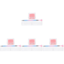4Sets ABS Nageldesign Dotting Pen Set Mehrfarbig Für Maniküre Zuhause