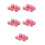 40Pièces Pots Rangement Aluminium Rose Étanches 4