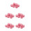 40Pièces Pots Rangement Aluminium Rose Étanches 6