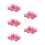 40Pièces Pots Rangement Aluminium Rose Étanches 8