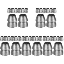 40Pièces Coins Solides Argent Pour Manche Hache Pièces Remplacement