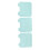 Silicone Envelope Pouch11x10.5cm3Pack 3
