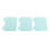 Silicone Envelope Pouch11x10.5cm3Pack 5
