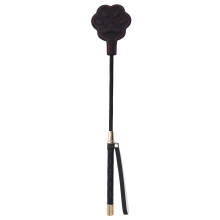 (8cm*45cm, Black) PU Leather Paddle for Adult Play Cute Cat Paw Horse Crop BDSM Toys for Women Men Couple Bedroom Play