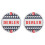 2Pièces Dealer Button Poker Accessoire Jeu 1