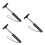 3Pièces Essuie-Glace Rétroviseur Multifonction Durable Noir 7