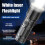 1000M LED Flashlight Zoomable USB C Rechargeable Flash Light Power Flashlights Zoom Lantern Zoomable 5