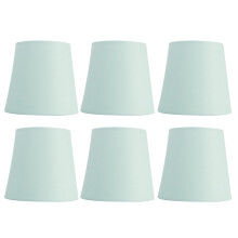 Uno Fitter Table Lamps Compatible Cloth Fabric Lampshade European Style With E14Base, 14Mm Diameter Bulb Fit