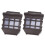 2Pack LED Solar Wall Light for Garden, Courtyard & Porch 2
