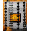 4-Pack Halloween Hanging Ornaments Non-Woven Black 7