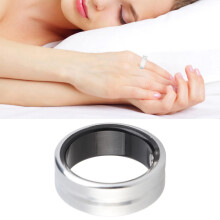 Smart Health Ring Fitness Tracker Bluetooth IP68 Water Resistant Silver