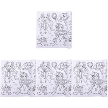 4 Pack Paper Kids Children'S Graffiti Scroll For Art Painting Toddler