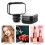 Multi-Mount Compatibility LED Video Light Rechargeable Battery Adjustable Brightness Color Temperature Adjustable Wide Beam Angle Compact and 6
