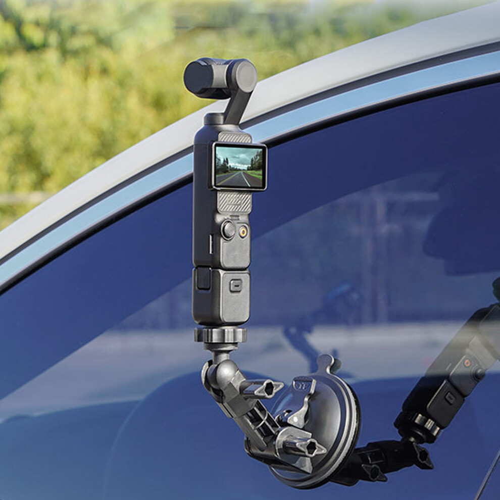 Powerful Car Suction Camera Mount 83Mm For Osmo Pocket 3 Action Cameras 9491387487767