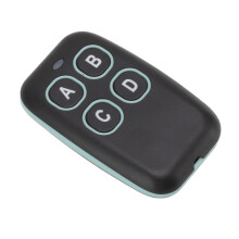 433 MHz 4-Tasten-Fernbedienung 12 V 150 mAh 26 g ABS-Gehäuse