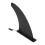Durable 9in SUP Fin PVC Black 1