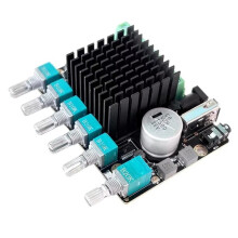 TPA3116 2.1 Power Amplifier 2x50W+100W Subwoofer Adjustable Frequency Division Point Virtual Surround DC24V