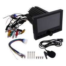 Lettore Multimediale Marino da 5 Pollici per Barche, Impermeabile, , FM, AM, AUX, per Barche, ATV, UTV,  Cart