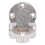 Mini Zinc Alloy 90 Foldable Hinge for Wardrobe Durable Hardware Accessory 1