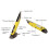 Rechargeable Mouse Mouse Pen 2.4G Wireless Pen Mouse Personalized Vertical Pen Mouse Yellow 6