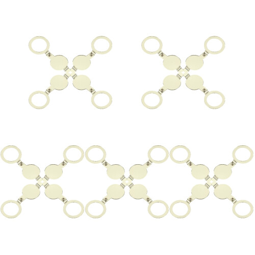 20Pièces Cache-Œil De Porte En Cuivre Protection Style Durable