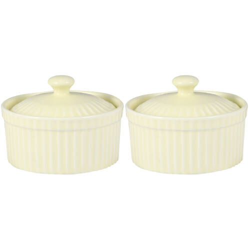 2Pièces Bols Soupe Céramique , Design Élégant, Facile À