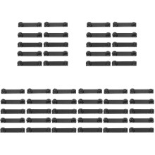 50Pièces Fermoirs Broches En Métal Plastique Pour DIY