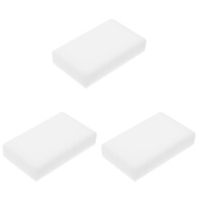 3Pièces Tampons Feutrage DIY Éponge Blanche Souple Résistante Durable