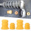 Premium Polyurethane Suspension Bumpers, Rear Axle Bumpers with Control Arm Functionality, Durable Construction and Easy Installation Features for 5