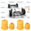 Premium Polyurethane Suspension Bumpers, Rear Axle Bumpers with Control Arm Functionality, Durable Construction and Easy Installation Features for 7