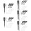 200Pcs Portable Golf Pencils Plastic Assorted Colors Erasable Writing 11