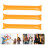 200Pcs Orange Inflatable Stadium Noise Makers Pe Party Cheer Sticks 11