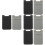 8Pcs Slim Dual-Layer Phone Wallets Credit Card Holders Assorted Colors 7