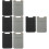 8Pcs Slim Dual-Layer Phone Wallets Credit Card Holders Assorted Colors 8