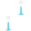 2Pcs Blue Tabletop Cake Pops Stand Multi-Layer Plastic Lollipop Holder 4