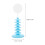 2Pcs Blue Tabletop Cake Pops Stand Multi-Layer Plastic Lollipop Holder 9