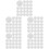 2500Pcs White Adhesive Felt Circles Decorative Pads for DIY Clothes 7