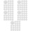 2500Pcs White Adhesive Felt Circles Decorative Pads for DIY Clothes 8