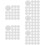 2500Pcs White Adhesive Felt Circles Decorative Pads for DIY Clothes 11
