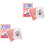 2Sets Assorted Color Large Paper Cards Entertaining Game for Party Use 4