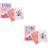 2Sets Assorted Color Large Paper Cards Entertaining Game for Party Use 7