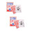 2Sets Assorted Color Large Paper Cards Entertaining Game for Party Use 8