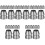 40Pcs Sturdy Silver Iron Handle Metal Wedges for Home Use 4