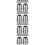 32Pcs Iron Metal Wedges for Handle Sturdy Silver Reinforcing Set 9