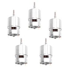 5pcs 755 Motor for Weed Trimmer 21V Grass Cutter Motor with Long Shaft for Efficient Weed Cutting and Trimming
