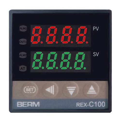 REX-C100 Digital Temperature Controller Thermostat Output Max.40A Relay K Thermocouple Probe