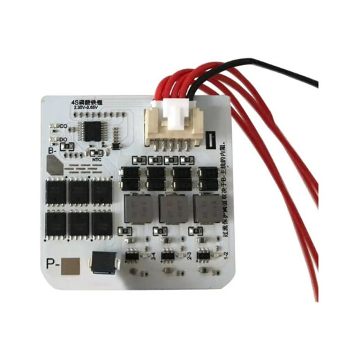 Advanced Battery Protection Circuits Plastic Active Balancing Board 4Series Inductive for 4Cell Lithium Iron Phosphate,A